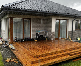 Terasų įrengimas, staliaus darbai / UAB Elit Partners / Darbų pavyzdys ID 3386144