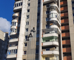 Hermetizavimo,mūro remonto bei tinkavimo darbus aukštyje - Dažymo darbai aukštyje - 2 Dažymo darbai aukštyje - Hermetizavimo,mūro remonto bei tinkavimo darbus aukštyje - 2