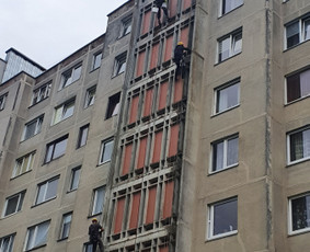 Hermetizavimo,mūro remonto bei tinkavimo darbus aukštyje / Ramūnas Zakarevičius / Darbų pavyzdys ID 3386358
