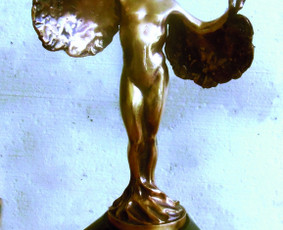 Bronzinė skulptūra, h - 30 cm