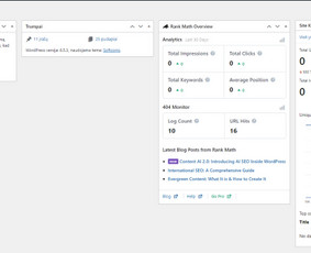 Svetainių ir el. parduotuvių kūrimas / tvarkymas - Interneto svetainių priežiūra - 1 Interneto svetainių priežiūra - Svetainių ir el. parduotuvių kūrimas / tvarkymas - 1