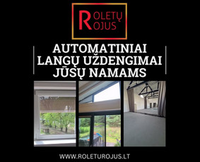 Roletai, žaliuzės, tinkleliai nuo uodų, užuolaidos, langai. - Roletai, žaliuzės, romanetės - 1 Roletai, žaliuzės, romanetės - Roletai, žaliuzės, tinkleliai nuo uodų, užuolaidos, langai. - 1