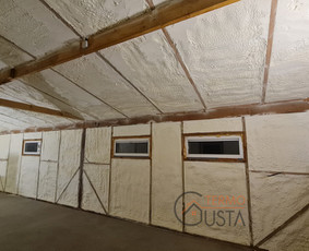 Stogo, oro tarpo, sienų, šiltinimas poliuretano putomis / UAB Termogusta / Darbų pavyzdys ID 3388822
