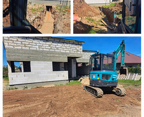 Ekskavatoriaus nuoma - Žemės kasimo darbai. Mini ekskavatoriaus paslaugos. - 3