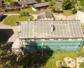 Stogų dengimas, šiltinimas pučiama vata ,stogo renovacija, / MB "Spalvotas plienas" / Darbų pavyzdys ID 3389086