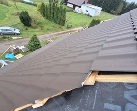 Stogų dengimas, šiltinimas pučiama vata ,stogo renovacija, / MB "Spalvotas plienas" / Darbų pavyzdys ID 3389120