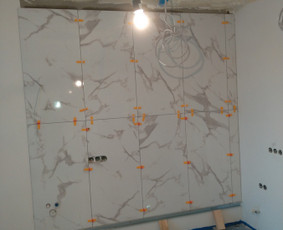 Plytelių klijavimas - Vidaus apdaila - 4