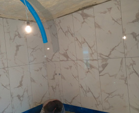 Plytelių klijavimas - Vidaus apdaila - 1