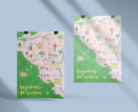 Iliustruoti Žemėlapiai ir Dizainas Turizmo sektoriui / Mapa Mundi / Darbų pavyzdys ID 3390984