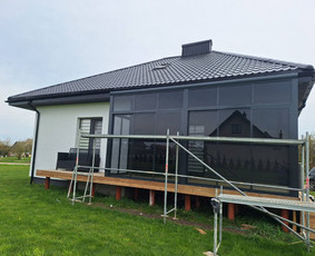 Langų, durų, garažo vartų prekyba ir montavimas - Terasų stiklinimas - 3 Terasų stiklinimas - Langų, durų, garažo vartų prekyba ir montavimas - 3