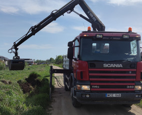 Mini krautuvo ir savivarčio su greiferiu paslaugos / MB Dunce / Darbų pavyzdys ID 3391500