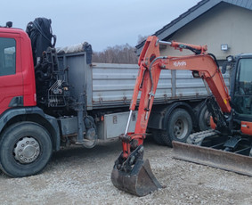 Mini krautuvo ir savivarčio su greiferiu paslaugos / MB Dunce / Darbų pavyzdys ID 3391510