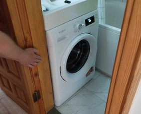 Skalbimo mašinos pajungimas - Santechnikos darbai. Klaipėda ir aplink. - 1