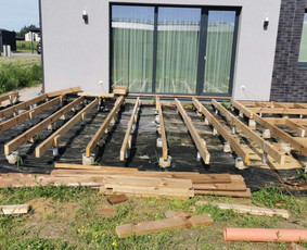 Terasos, karkasiniai statiniai, vent. fasadai, sandeliukai. / NETIKRI BROLIAI / Darbų pavyzdys ID 3392920