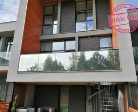 Veidrodinė plėvelė silver atspalvio.