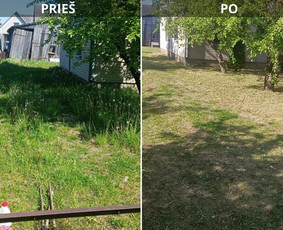 Žolės Pjovimo, Krūmų Formavimo Ir Teritorijų Tvarkymas / Marius Špokas / Darbų pavyzdys ID 3393770