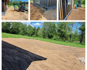 Sklypo lyginimas, formavimas - Žemės kasimo darbai. Mini ekskavatoriaus paslaugos. - 1