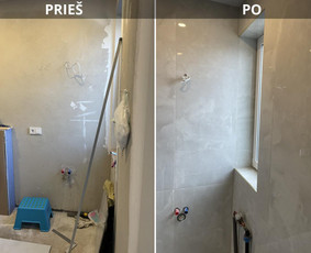 Plytelių klijavimas - Smulkūs ir stambesni vidaus apdailos darbai Kaune ir Kauno r - 2