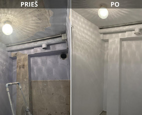 Smulkūs ir stambesni vidaus apdailos darbai Kaune ir Kauno r - Vonios remontas - 1 Vonios remontas - Smulkūs ir stambesni vidaus apdailos darbai Kaune ir Kauno r - 1