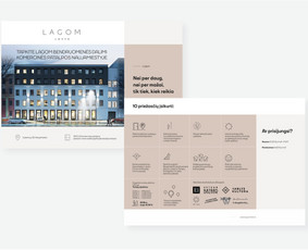Lagom Lofts, prezentacijos sukūrimas