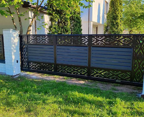 Visų tipų tvoros, vartai ir varteliai - Kiemo vartai, gamyba - 2 Kiemo vartai, gamyba - Visų tipų tvoros, vartai ir varteliai - 2
