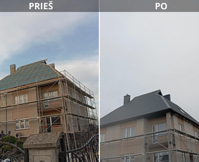 Stogdengiai, stogo darbai - Stogu dengimas - 1