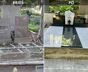 Granito plokščių komplektas nuo 1399€! / UAB "KAPINETA" / Darbų pavyzdys ID 3401380