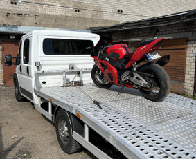 Traliuko/tralo paslaugos, Techninė pagalba kelyje 24/7. - Motociklų pervežimas - 4 Motociklų pervežimas - Traliuko/tralo paslaugos, Techninė pagalba kelyje 24/7. - 4