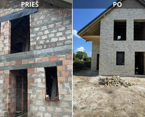 Klinkerio mūrijimas ir klijavimas .jpg / Rokas Pavka / Darbų pavyzdys ID 3403062