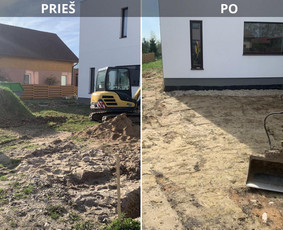 4t Mini ekskavatoriaus,bobcat.polių grežimas.griovimas / Spec. technikos nuoma Vilnius / Darbų pavyzdys ID 3403458