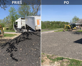 4t Mini ekskavatoriaus,bobcat.polių grežimas.griovimas / Spec. technikos nuoma Vilnius / Darbų pavyzdys ID 3403462