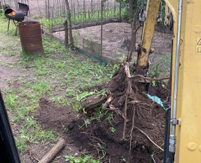 4t Mini ekskavatoriaus,bobcat.polių grežimas.griovimas / Spec. technikos nuoma Vilnius / Darbų pavyzdys ID 3403466