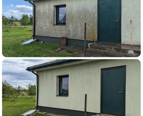 Fasadų,stogų ir kitų paviršių plovimas, srautinis valymas. / Švaros DNR / Darbų pavyzdys ID 3405516