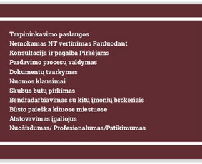 Preliminarus vertinimas ir konsultavimas- nemokamai.