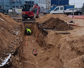 Betranšėjės technologijos - Inžineriniai tinklai ir sistemos, statyba. - 3