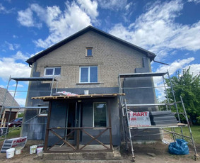 Fasadų šiltinimas, armavimas, dekoro dėjimas / Aurimas Budrys / Darbų pavyzdys ID 3409610