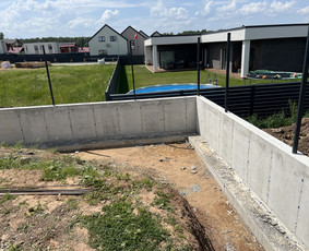 Pamatų liejimas ir betonavimo darbai - Atraminės sienelės - 4 Atraminės sienelės - Pamatų liejimas ir betonavimo darbai - 4