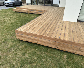 Pavėsinių gamyba, statymas - Montuojame terasas - 4