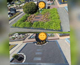 Kapų tvarkymas ir priežiūra - Kapo dekoravimas akmenėliais - 1 Kapo dekoravimas akmenėliais - Kapų tvarkymas ir priežiūra - 1