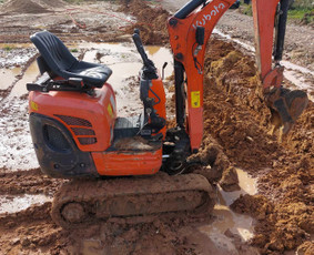 Mini ekskavatoriaus nuoma - Mini ekskavatoriaus nuoma 1t, Bobcat nuoma - 1