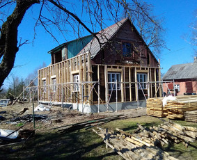 Senų medinių namų renovacija,rekonstrukcija / Aivaras / Darbų pavyzdys ID 661403