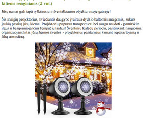 Produktų aprašymų rašymas - Straipsniai, produktų aprašymai, soc. tinklai - 2