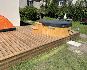 Terasos, aliuminio stoginės, stiklinimas, tvorų įrengimas. / Edgaras / Darbų pavyzdys ID 3412690