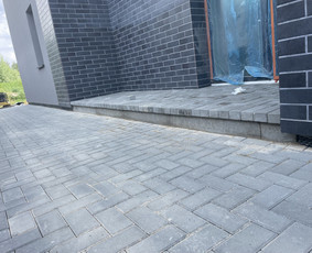 Laiptai iš trinkelių - Trinkelių klojimas, gerbūvis - 1