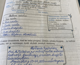 Pradinio ir priešmokyklinio ugdymo pedagogė / Loreta Ponelienė / Darbų pavyzdys ID 3413408