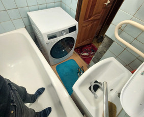 Buitinės technikos pajungimas remontas, santechnika / Aleksandras Jeljaševič / Darbų pavyzdys ID 3414356