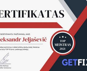 Buitinės technikos pajungimas remontas, santechnika / Aleksandras Jeljaševič / Darbų pavyzdys ID 3414364