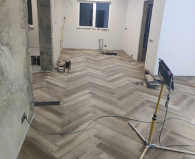 Vidaus statybos ir apdailos darbai - Laminato klojimas - 3 Laminato klojimas - Vidaus statybos ir apdailos darbai - 3