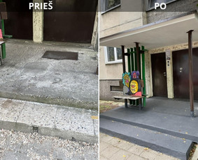 Lauko Laiptai, remontas. Epoksidinės dangos! Kiti darbai. / MB UGSTA / Darbų pavyzdys ID 3414666