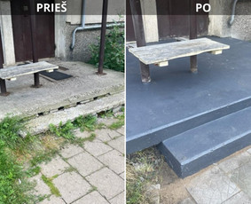 Lauko Laiptai, remontas. Epoksidinės dangos! Kiti darbai. / MB UGSTA / Darbų pavyzdys ID 3414700